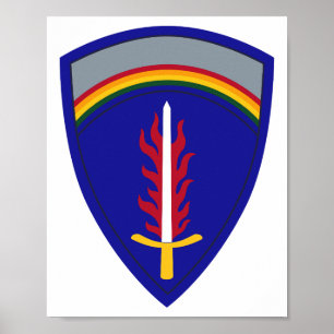 Army Europa USAREUR Poster