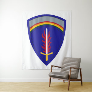 Army Europa USAREUR Wandteppich