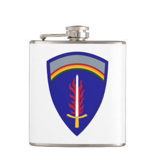 Army Europe USAREUR Insignia Flachmann