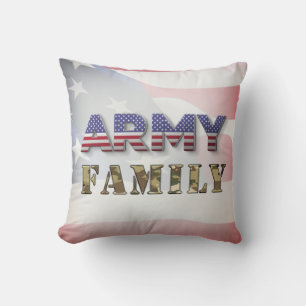 Army Family Kissen