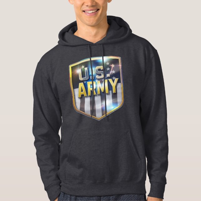 Army Flag Shield Hoodie (Vorderseite)