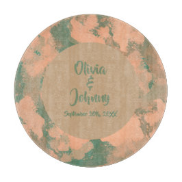 Army Floral Green Schneidebrett