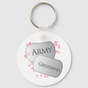 Army Girlfriend Dog Tags Schlüsselanhänger