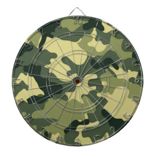 Army Green Camouflage Dartboard Dartscheibe