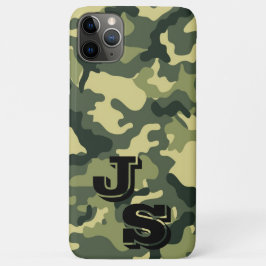 Army Green Camouflage Muster iPhone 11 Pro Max C Case-Mate iPhone Hülle