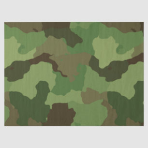 Army Green Camouflage Seidenpapier