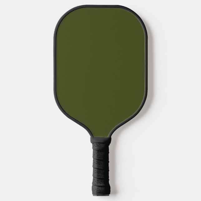 Army Green Solid Color Pickleball Schläger (Vorderseite)