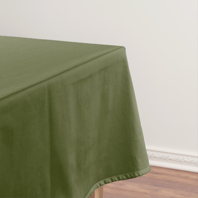 Army Green Solid Color Tischdecke (Beispiel)