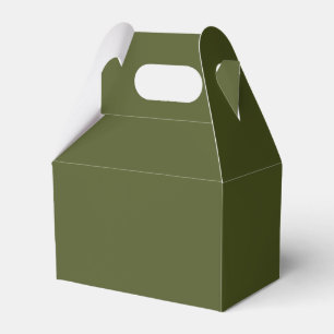 Army green (Vollfarbe) Geschenkschachtel