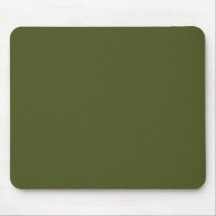 Army green (Vollfarbe) Mousepad