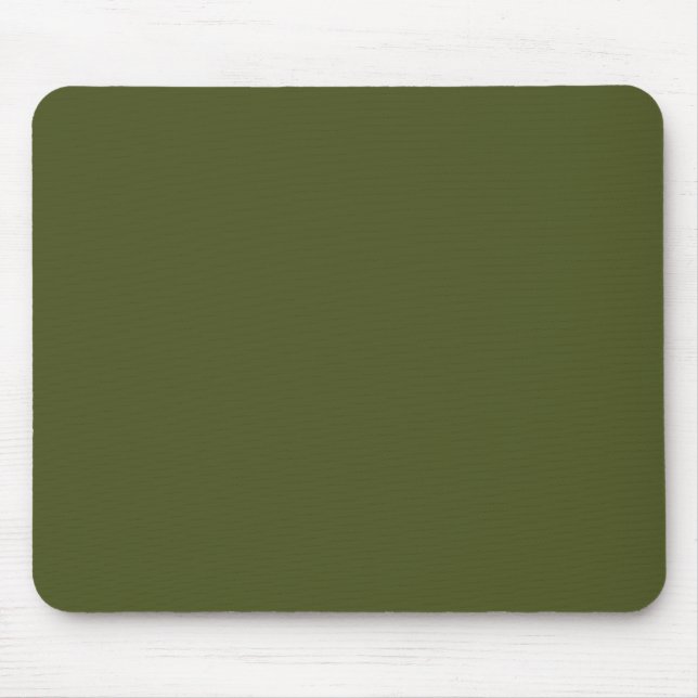 Army green (Vollfarbe) Mousepad (Vorne)