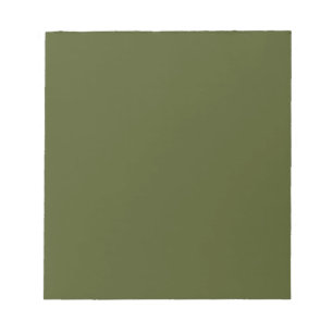 Army green (Vollfarbe) Notizblock