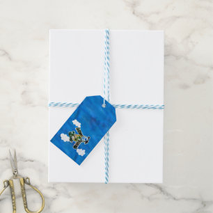 Army Jet "Kunst von Kindern" Geschenkanhänger