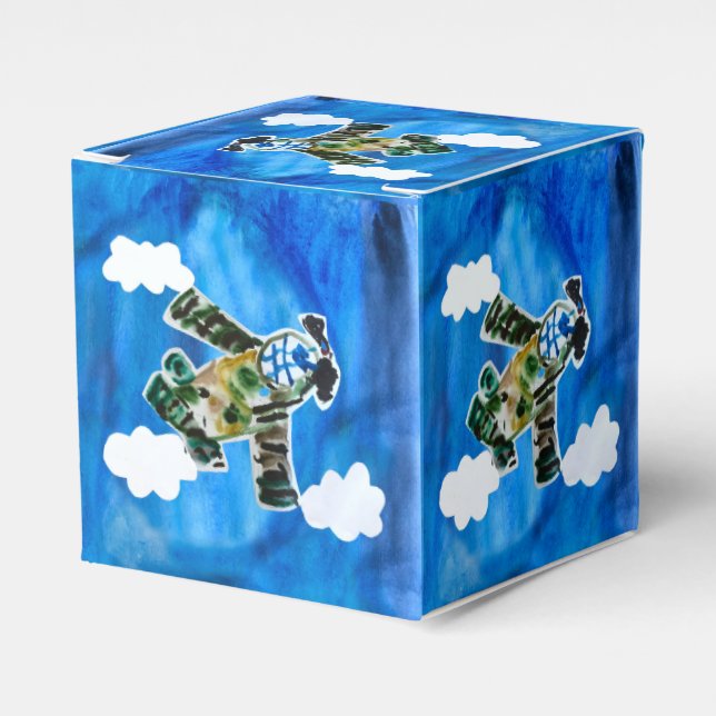 Army Jet "Kunst von Kindern" Geschenkschachtel (Vorderseite)
