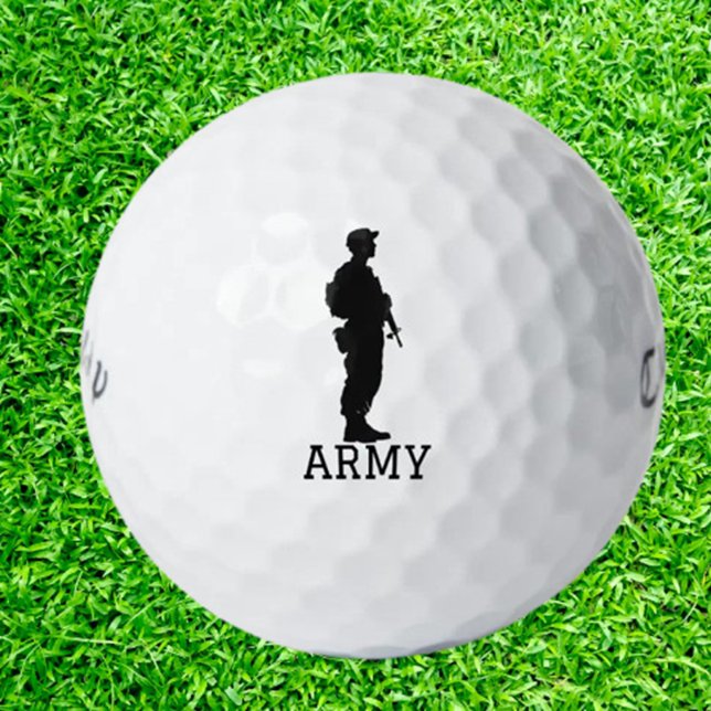 Army Military Golf Gifts! Golfball (Discover the perfect military gift for golfers! )