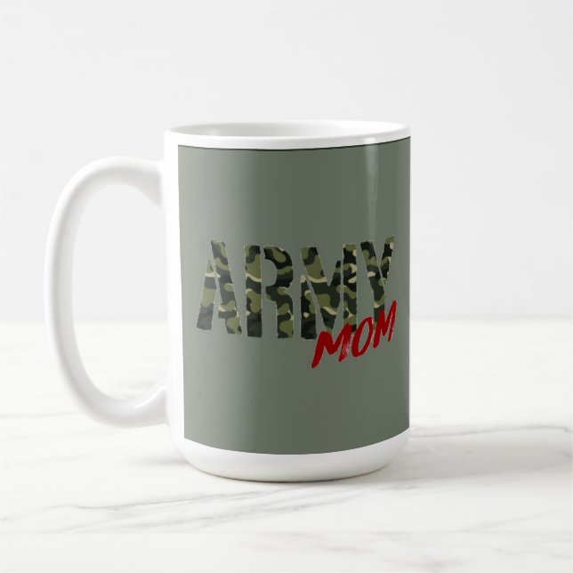 Army Mom Mug (Gauche)