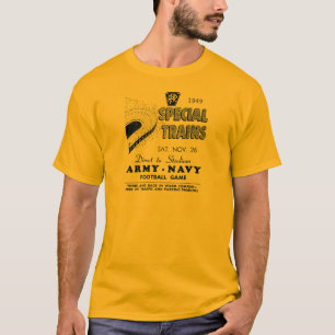 Army Navy Game Züge über Pennsylvania Railroad T-Shirt