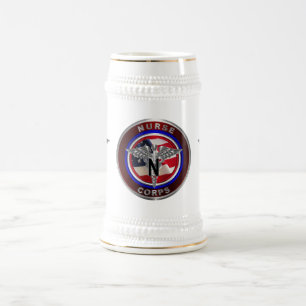 Army Nurse Corps Bierglas