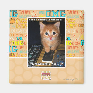 Army of Evil Robots Magnet