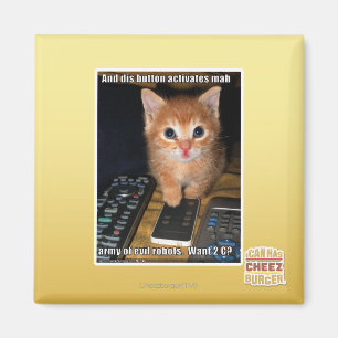 Army of Evil Robots Magnet