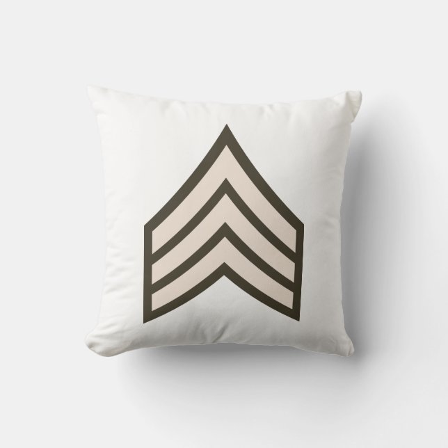 Army Sergeant rank Kissen (Vorderseite)
