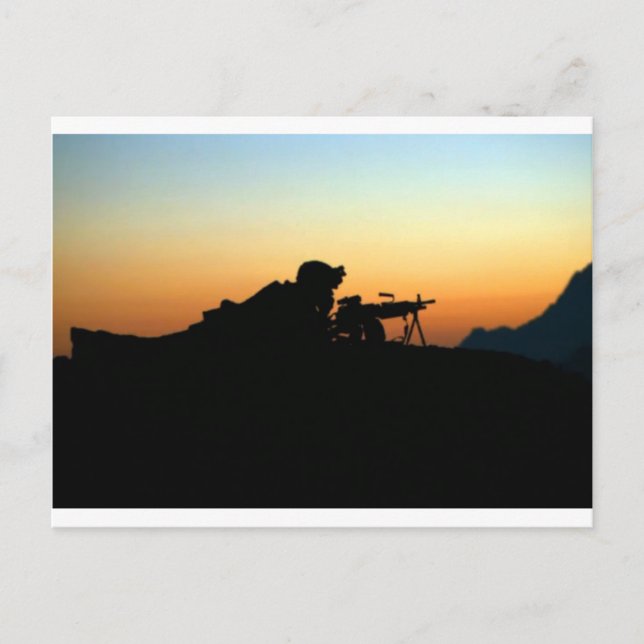 ARMY SNIPER POSTKARTE (Vorderseite)