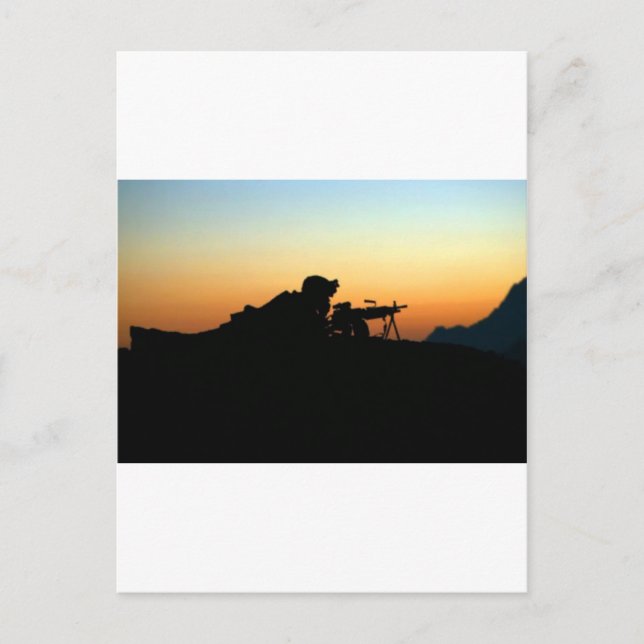 ARMY SNIPER POSTKARTE (Vorderseite)