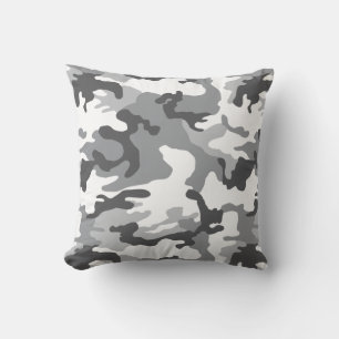 Army Snow Camouflage Fleece Blanket Kissen