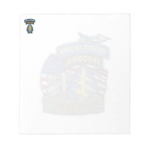 Army Special Forces Green Berets Veteranen Notizbl Notizblock