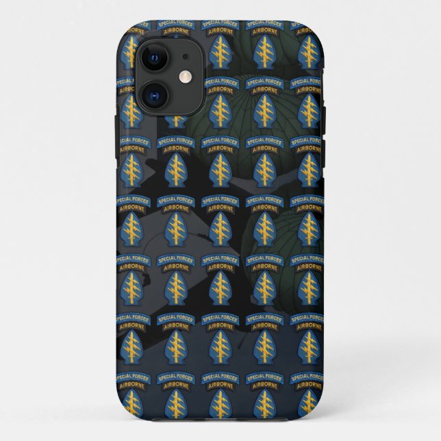 Army Spezialstreitkräfte grüne Berets Case-Mate iPhone Hülle (Rückseite)