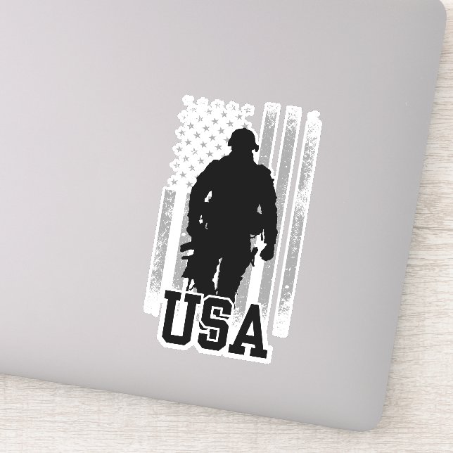 Army USA Aufkleber (Detail)