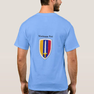 Army USARV Vietnam Nam War Veterans Patch T - Shir T-Shirt