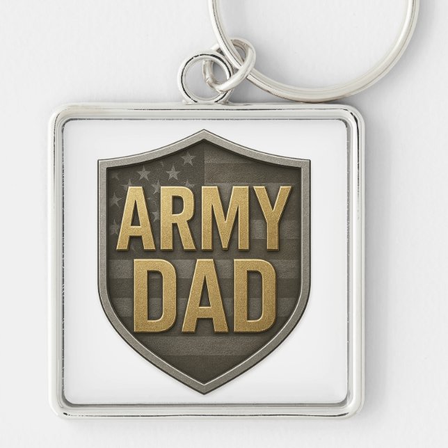 Army-Vater Schlüsselanhänger (Vorne)