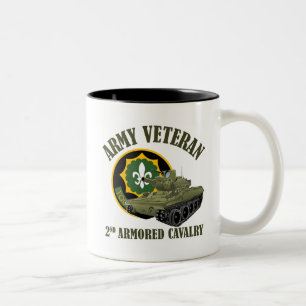 Army Veteran - 2. ACR M551 Zweifarbige Tasse