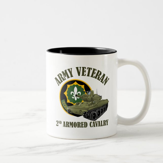 Army Veteran - 2. ACR M551 Zweifarbige Tasse (Rechts)