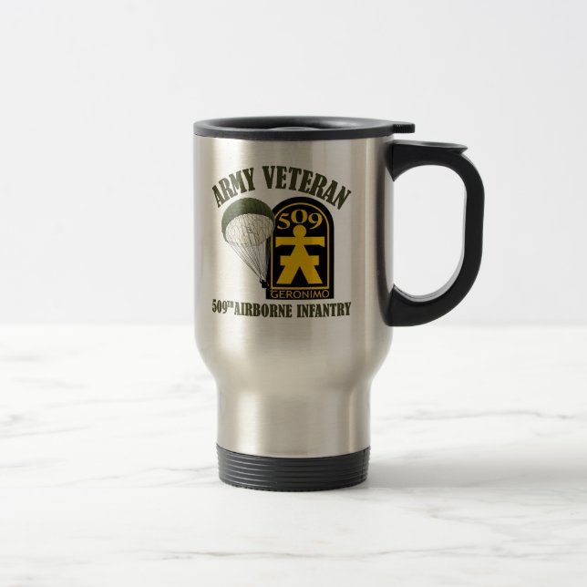 Army Veteran - 509. PIR Reisebecher (Rechts)