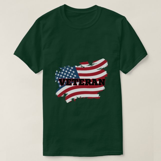 Army Veteran T-Shirt (Design vorne)