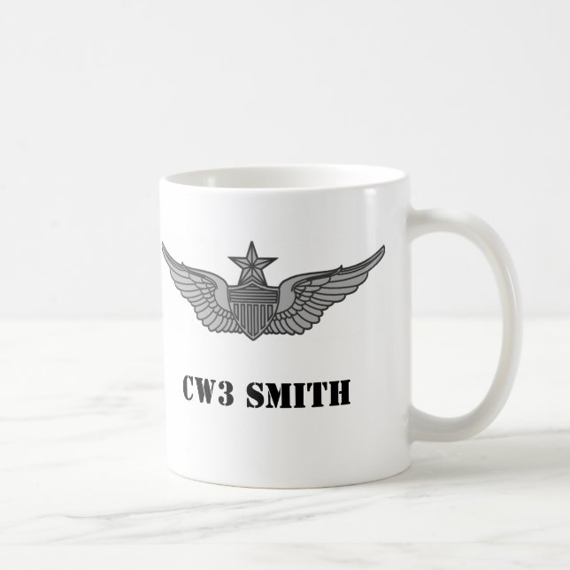 ArmySrAvnBadge, 3. MI-Bataillon, SMITH CW3 Kaffeetasse (Rechts)