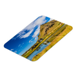 Arnarstapi Amtmansshus und Stapafell, isländisch Magnet