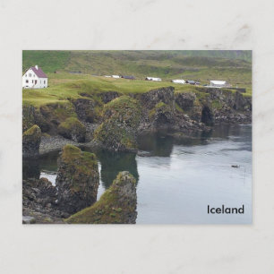 Arnarstapi, Western Coast, Island Postkarte