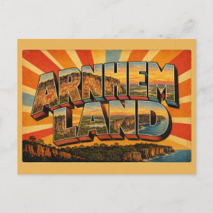 Arnhem Land NT Australien Alte Felsbilder Postkarte
