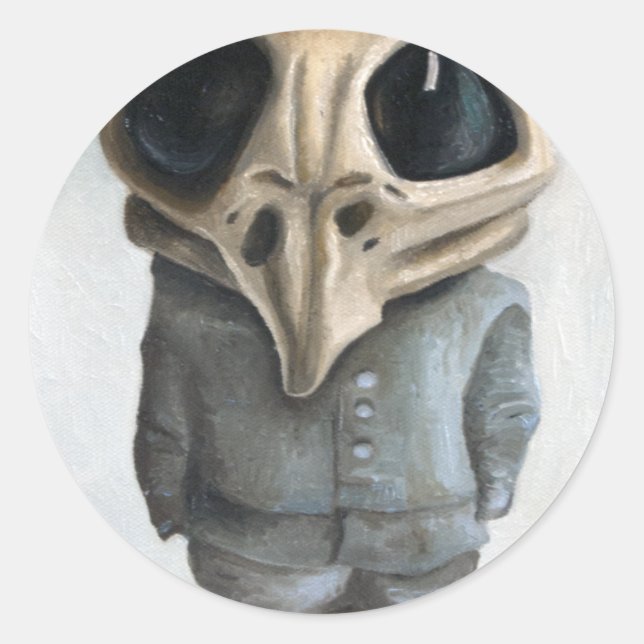 Arnie Runder Aufkleber (Vorderseite)