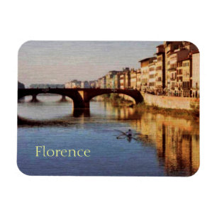 Arno River, Florence, Italie Magnet