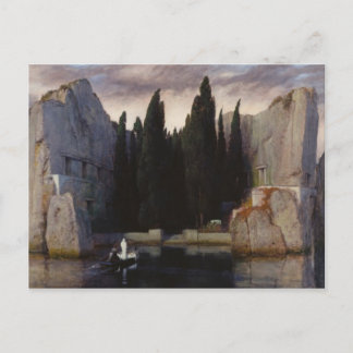 Arnold Böcklin - Die Insel der Toten Postkarte
