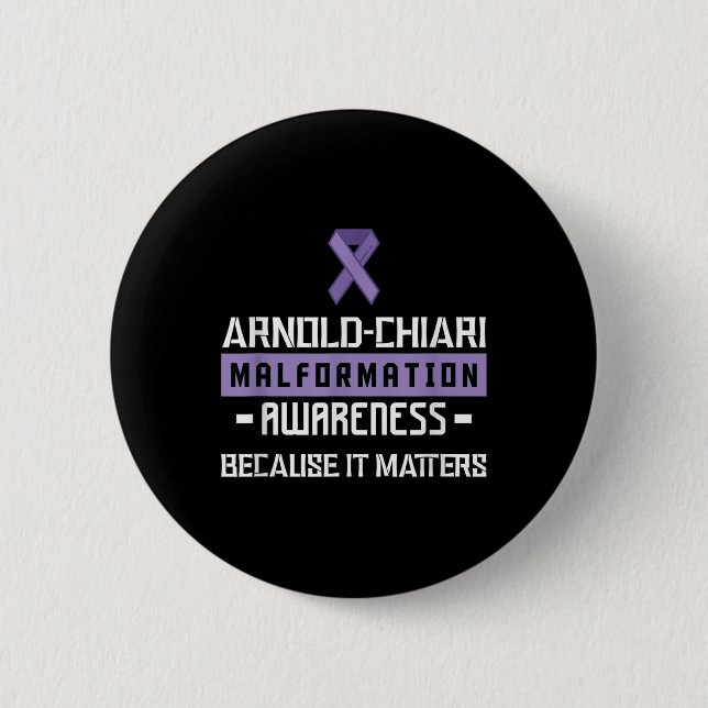 Arnold Chiari Button (Vorderseite)