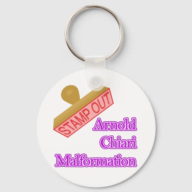 Arnold Chiari Malformation Schlüsselanhänger (Vorderseite)