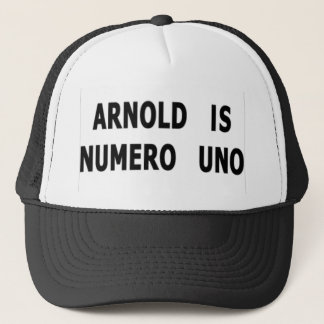 Arnold ist Numero UNO Truckerkappe