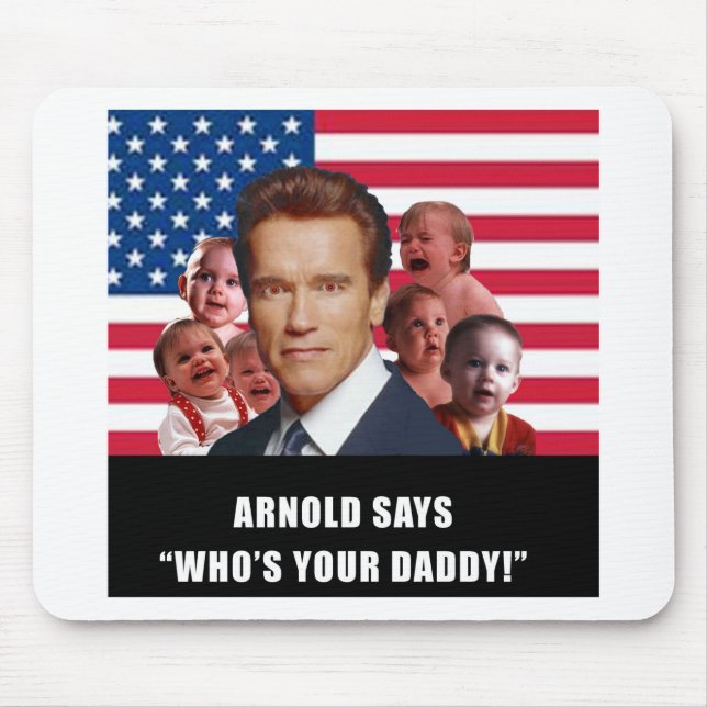 Arnold sagt mousepad (Vorne)