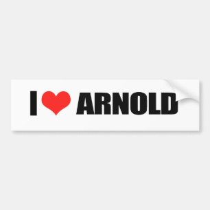 Arnold Schwarzenegger Autoaufkleber