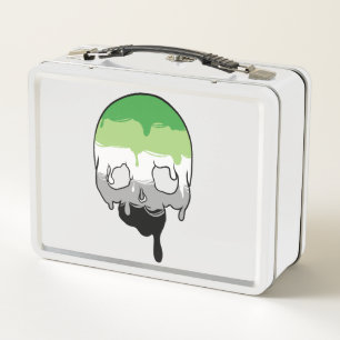 Aro Pride Driving Skull Metall Brotdose